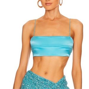Retrofete Lucine Bra in Blue Atoll